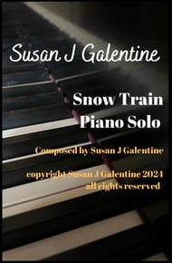 Snow Train piano sheet music cover Thumbnail